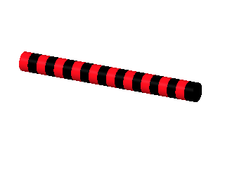cabling vertical stripe