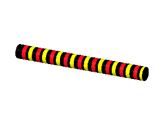 cabling independent control stripes