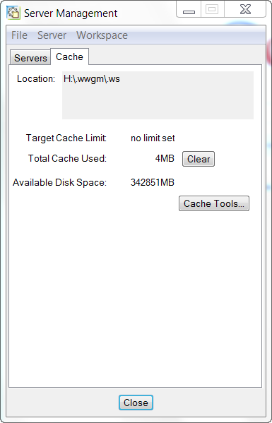 Managing Cache