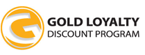 Gold Loyalty Discount Program