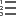 This is an image of the numbers 1, 2, and 3 from top to bottom, with a line next to each number.