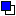 The “overrides” precedence icon - a white square overlaid with a blue square