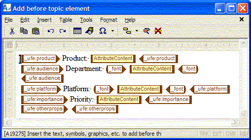 The Gentext Editor with the described UFE markup.