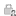 Gray padlock icon
