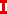 This is an image of an I-beam cursor, which is red and shaped like the letter I.