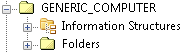 Information Structures folder in Browser
