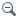 This is an image of a magnifying glass with a minus sign inside of the glass.
