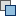 This is an image of a blue square superimposed on a gray square.