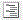 The Table of Contents list icon - horizontal lines of varying widths on a grey background