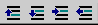 This is an image of the toolbar buttons to be used to reorder and nest conditions in the window