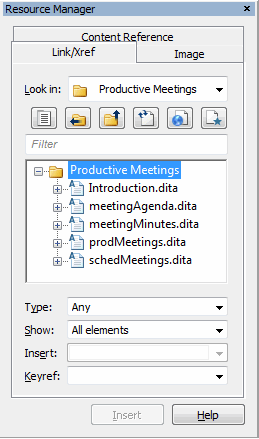This graphic shows the Resource Manager.