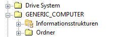Ordner "Informationsstrukturen" im Browser