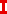 Imagen de un cursor de barra I, que es rojo y tiene forma de letra I.