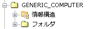 ブラウザの「情報構造」フォルダ