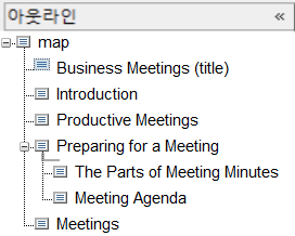 이 그래픽은 맵에서 두 번째로 수준이 내려간 주제를 나타냅니다.