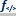 The HTML Functions list icon — an image of an italic f The HTML Functions list icon — an image of an italic f