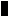 Imagen de un cursor de bloque, que es un rectángulo vertical negro.