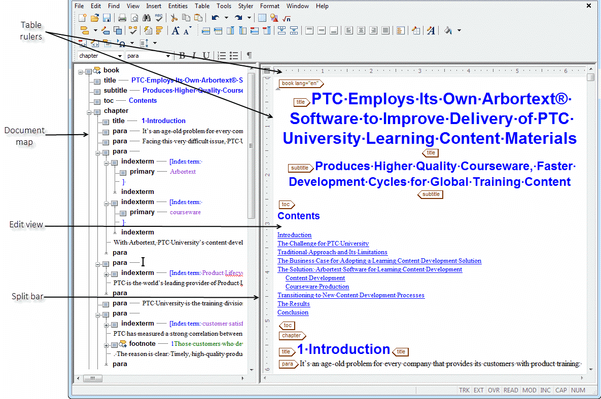 This is a picture of the user interface.