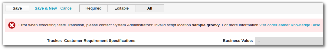 Execute a custom script