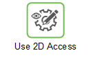 Use Creo Elements/Direct 2D Access