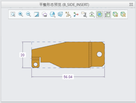 主体的平整形态预览