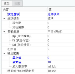 輸出範圍