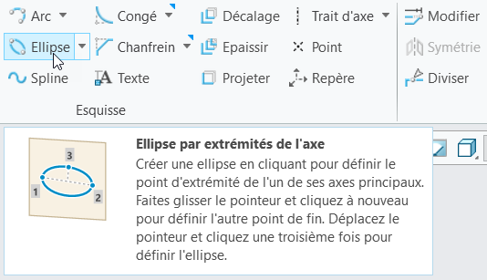 Info-bulle Ellipse avec image améliorée