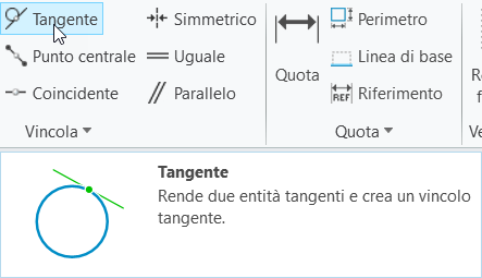 Descrizione di Tangente migliorata con immagine