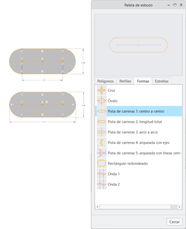 Nuevas opciones de anillo elíptico