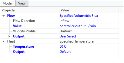 Defining a control variable