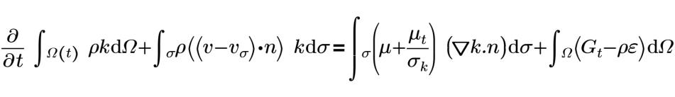 Standard K-Epsilon Model Standard K-Epsilon Model