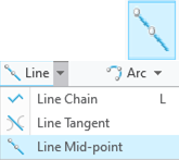 new Line Mid-point tool