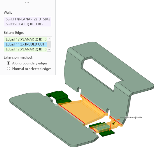 joining non-intersecting walls