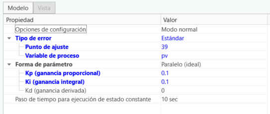 Forma de parámetro paralelo