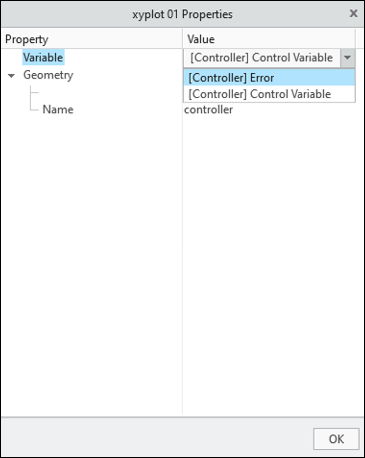 Output variables