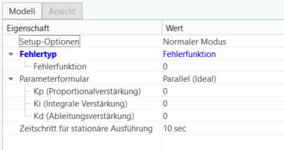 Fehlerfunktion-Fehlertyp