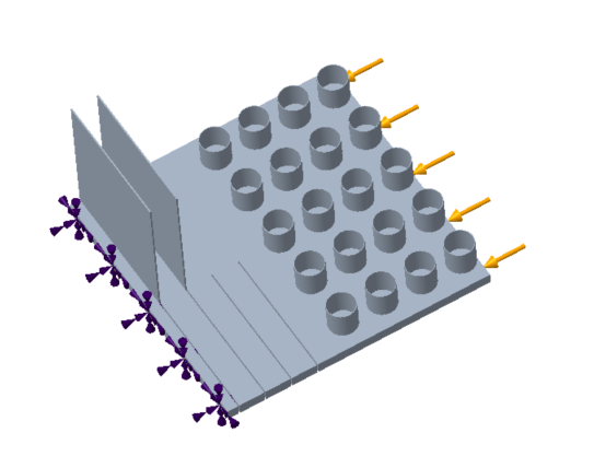 Modell mit dünner Geometrie