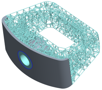 Esempio di dimensione dei pori con il metodo Filtro dimensione pori