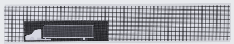 Mesh del volume esterno intorno al camion