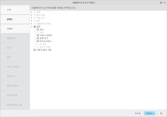 경계의 압력 컨투어
