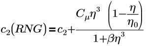 Constant C2 in RNG model