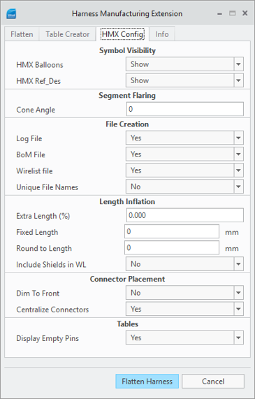 Customization is Easier in Creo Harness Manufacturing Extension (HMX)