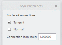 Customize Default Connections in Style