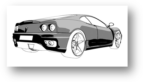 Cel Illustration render mode example