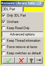 screen shot of goody 'Remove Library Info'
