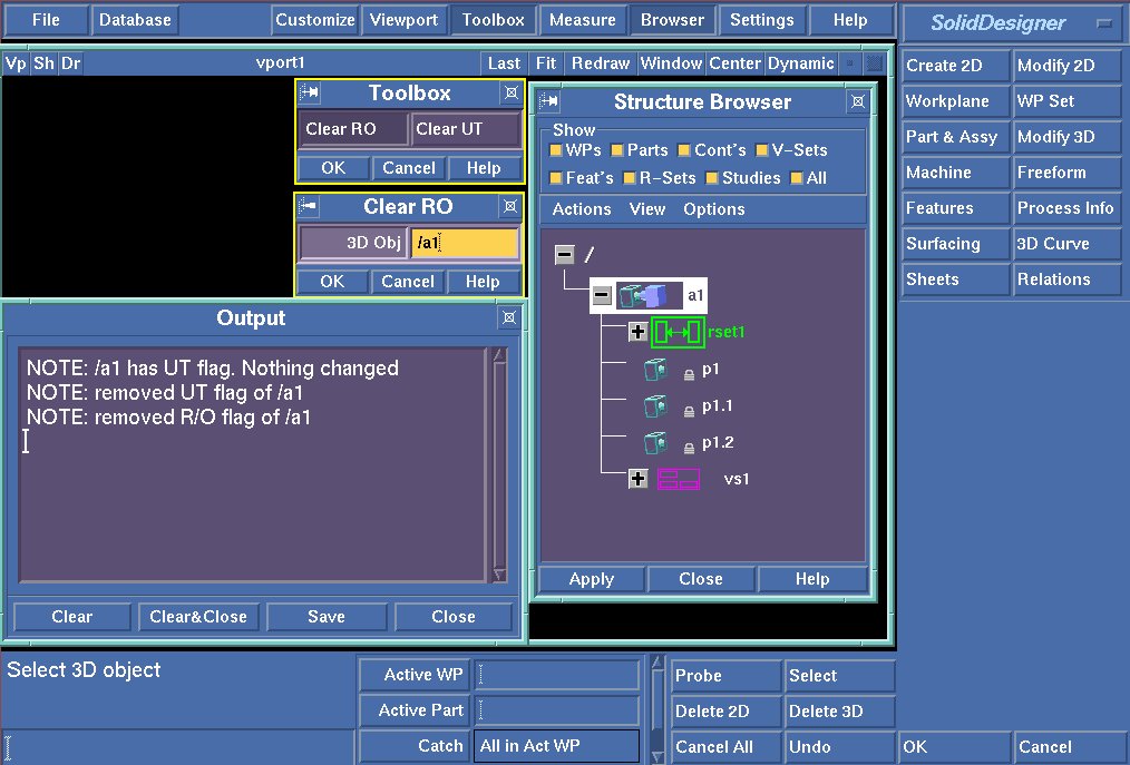 screen shot of ui