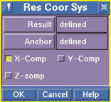 screen shot of ui