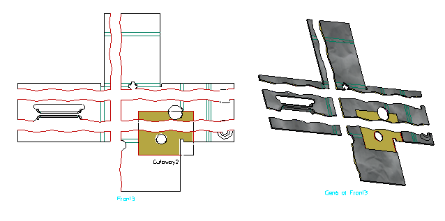 screen shot of normal and dependent view