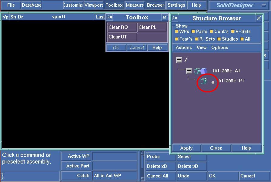 screen shot of ui