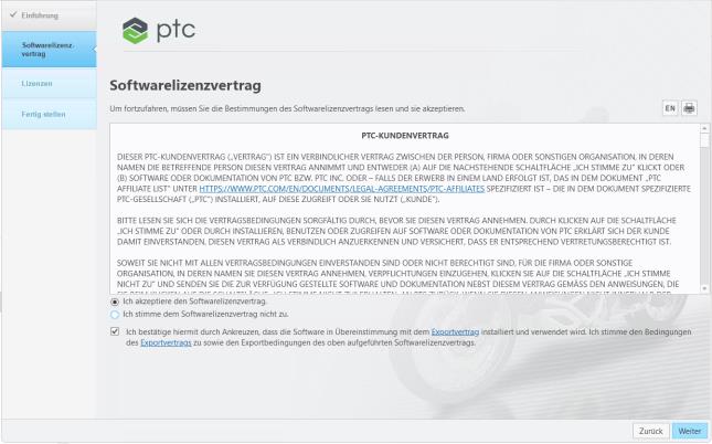 Softwarelizenzvertrag (Software License Agreement)